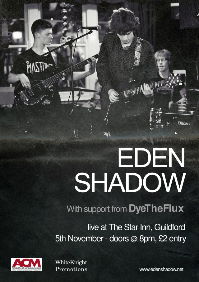 Eden Shadow Live in Guildford