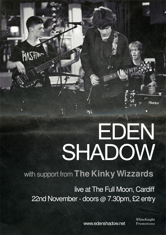 Eden Shadow at The Moon Club Cardiff